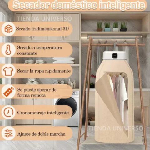 DryBox Pro: Secador de Ropa Portátil (Grande)