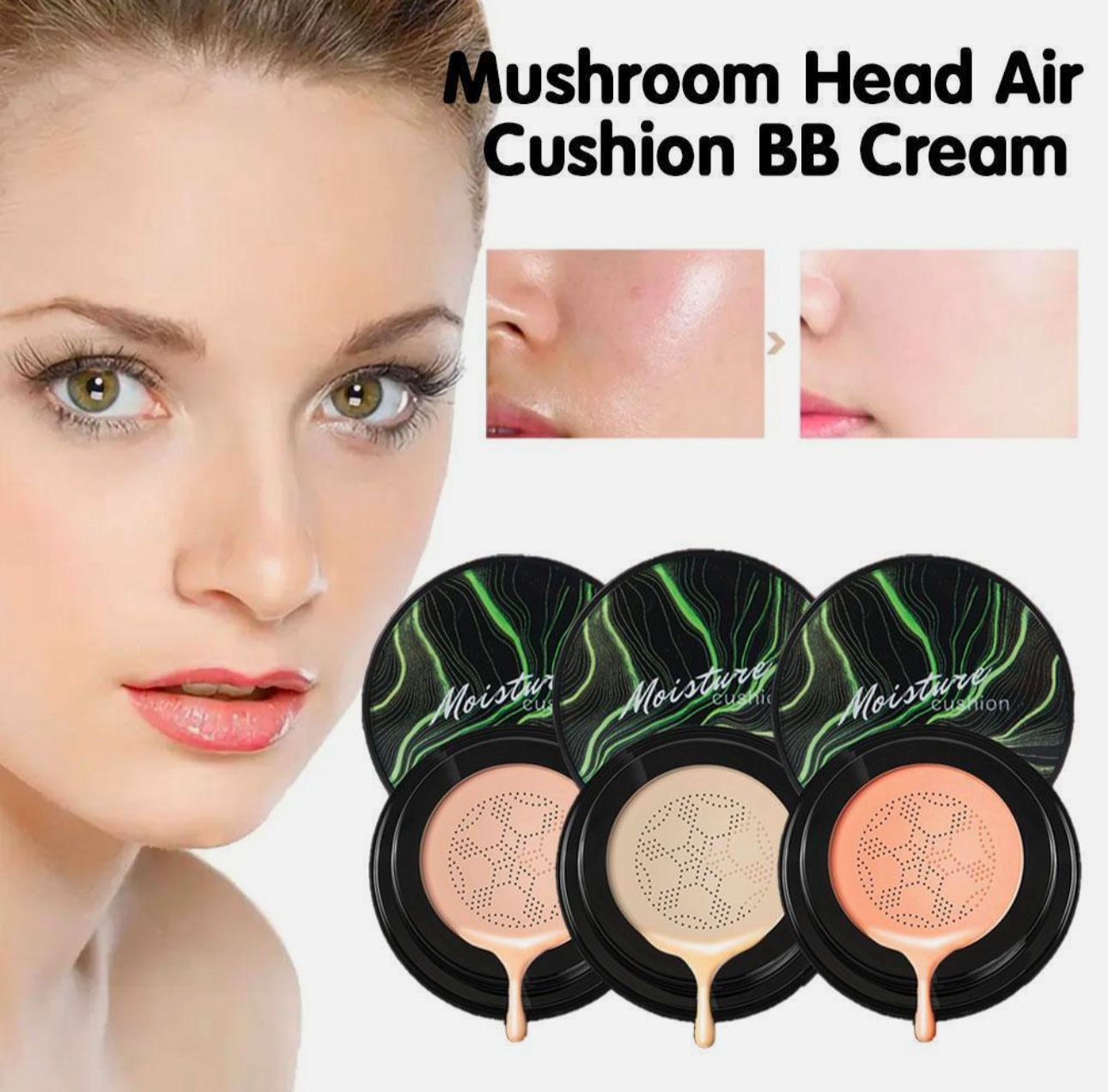 MOISTURE CUSHION BASE MAQUILLAJE VIRAL