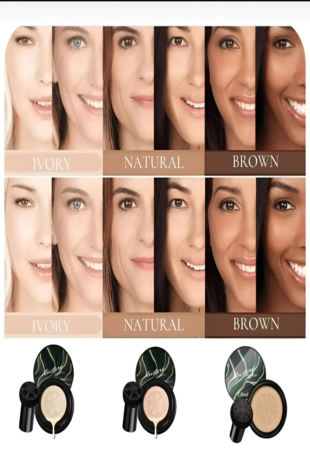 MOISTURE CUSHION BASE MAQUILLAJE VIRAL