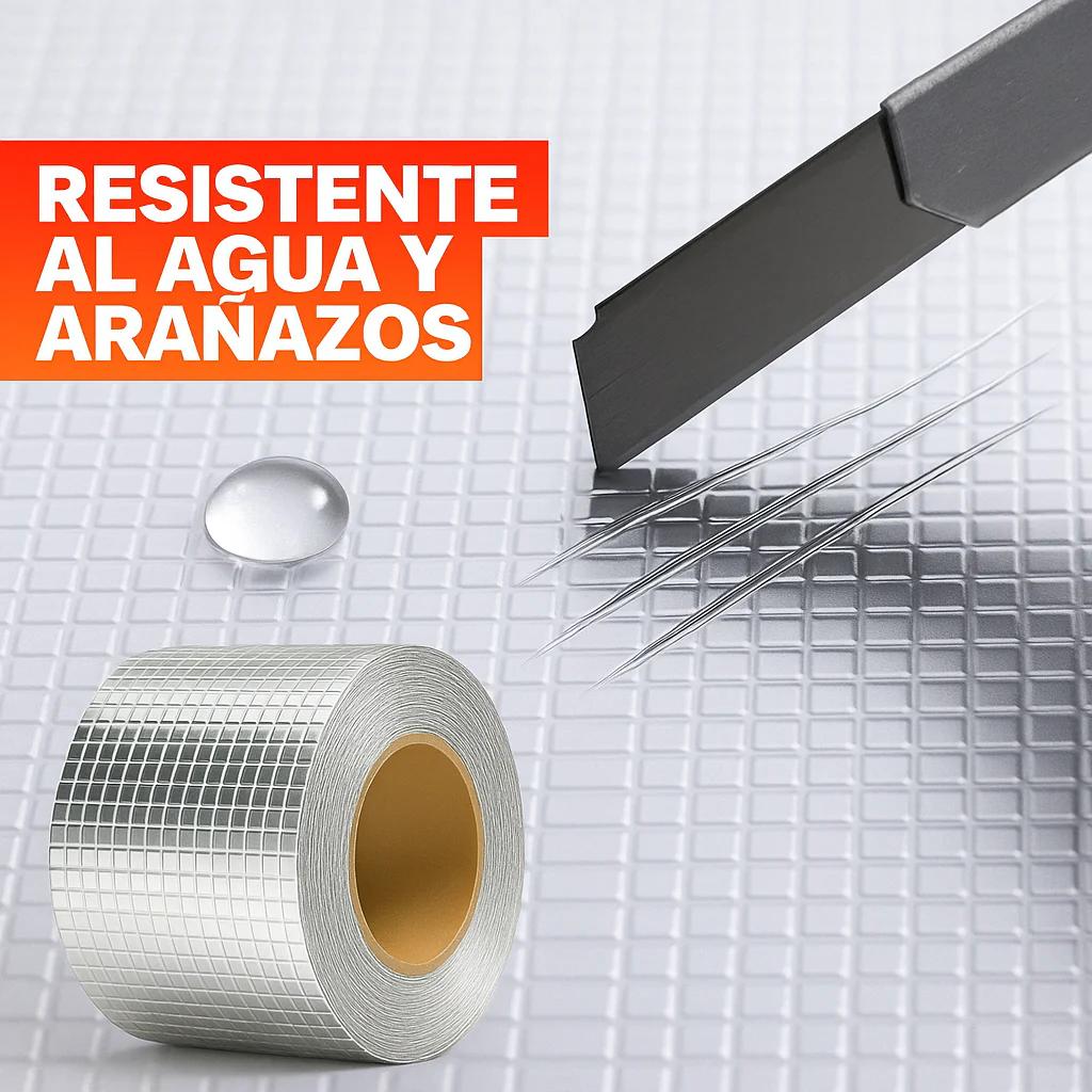 CINTA IMPERMEABLE 10 metros x 5 cm ancho.