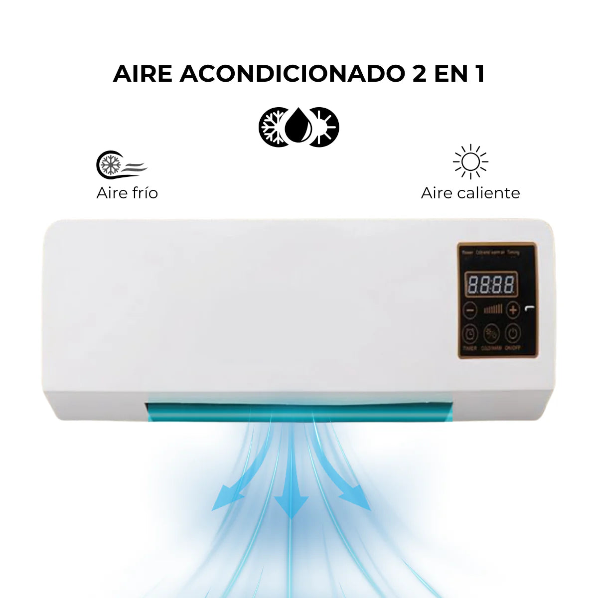 CLIMATIZADOR PORTATIL 2 EN 1