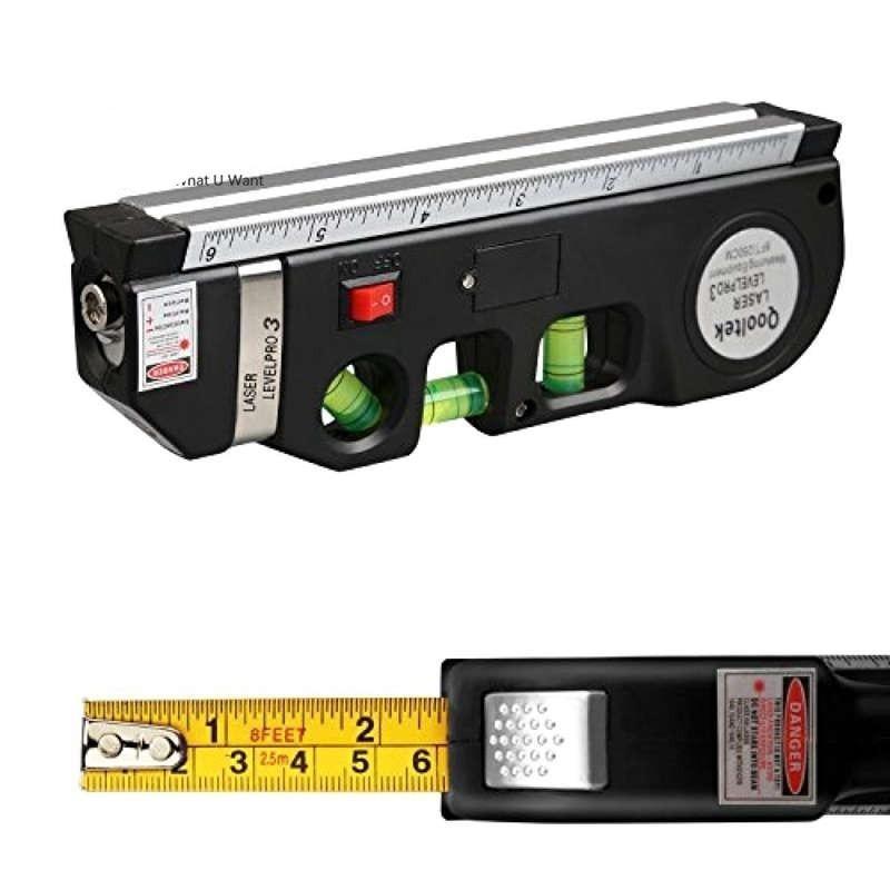 NIVEL LASER PRO: HERRAMIENTA 4 EN 1