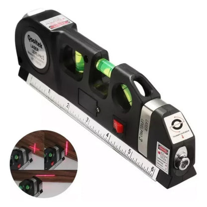 NIVEL LASER PRO: HERRAMIENTA 4 EN 1