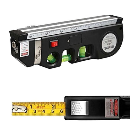 NIVEL LASER PRO: HERRAMIENTA 4 EN 1